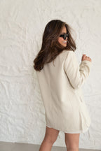 OVERSIZED BLAZER BEIGE