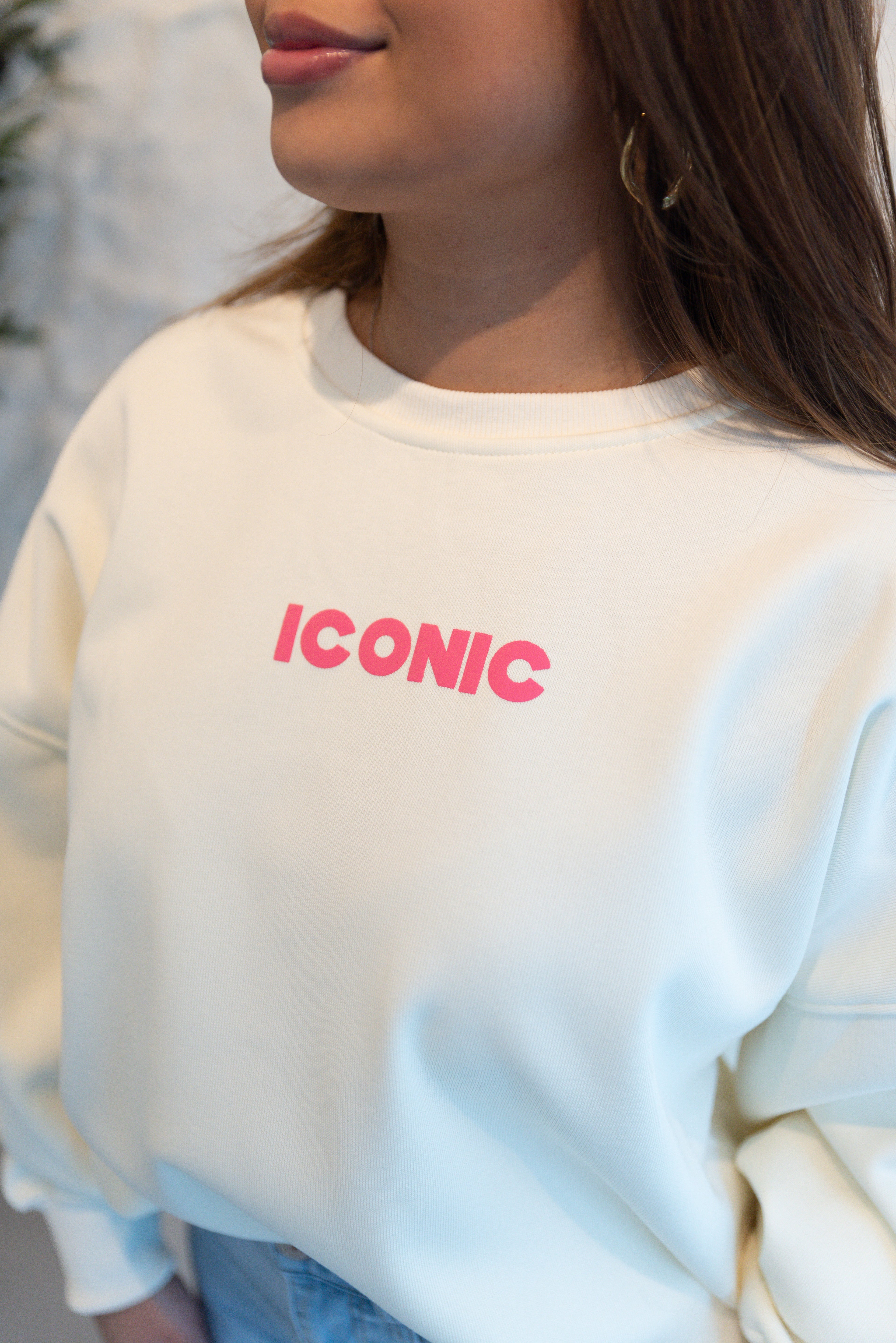 ICONIC SWEATER BEIGE