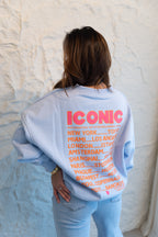ICONIC SWEATER BLUE