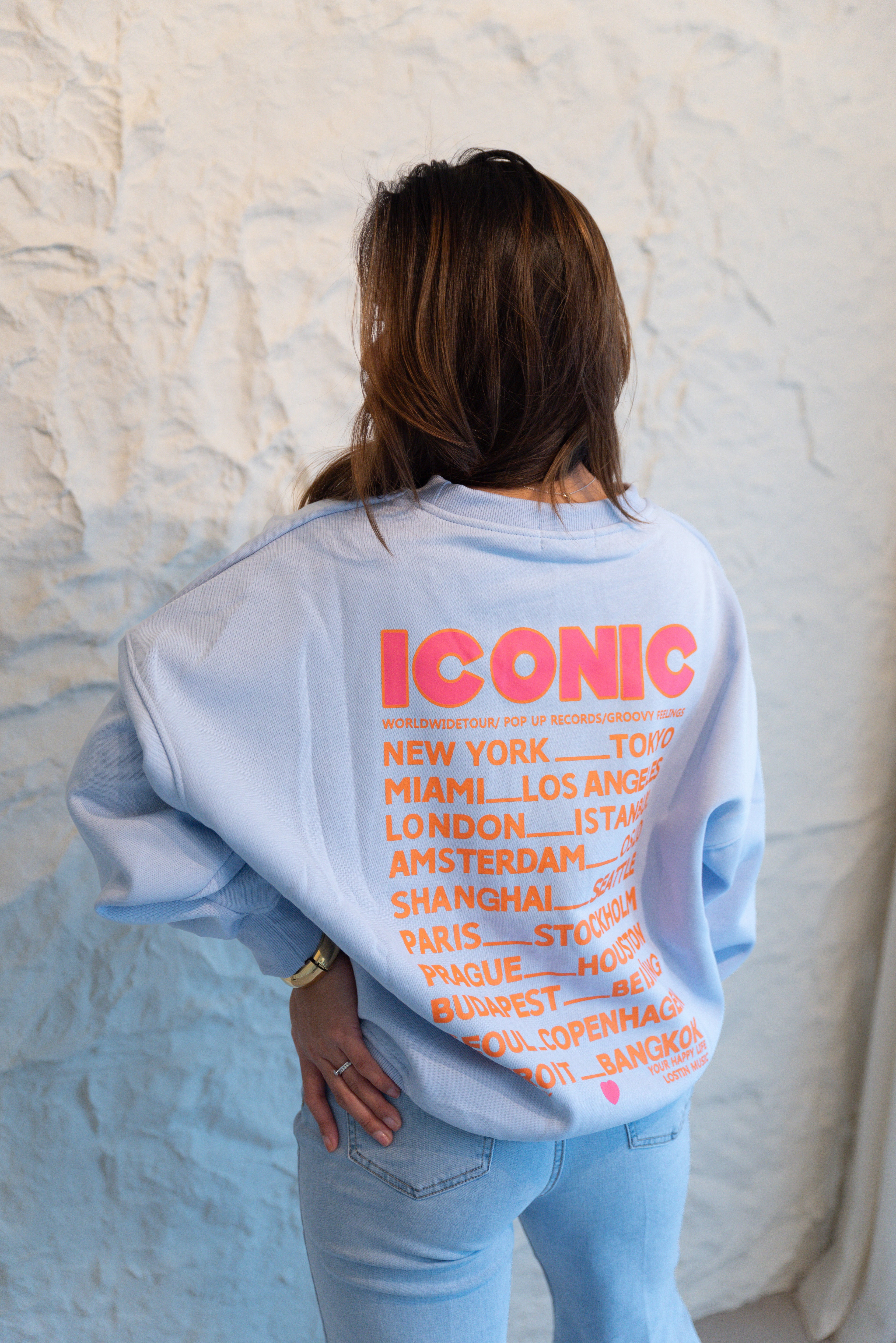 ICONIC SWEATER BLUE