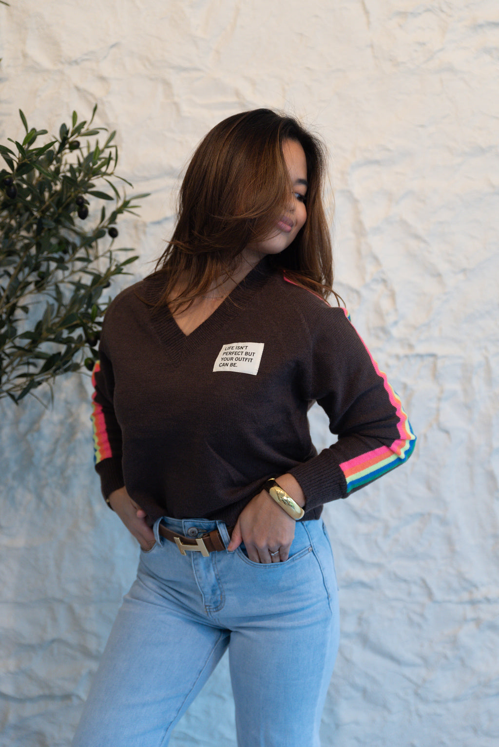 COCO RAINBOW SWEATER