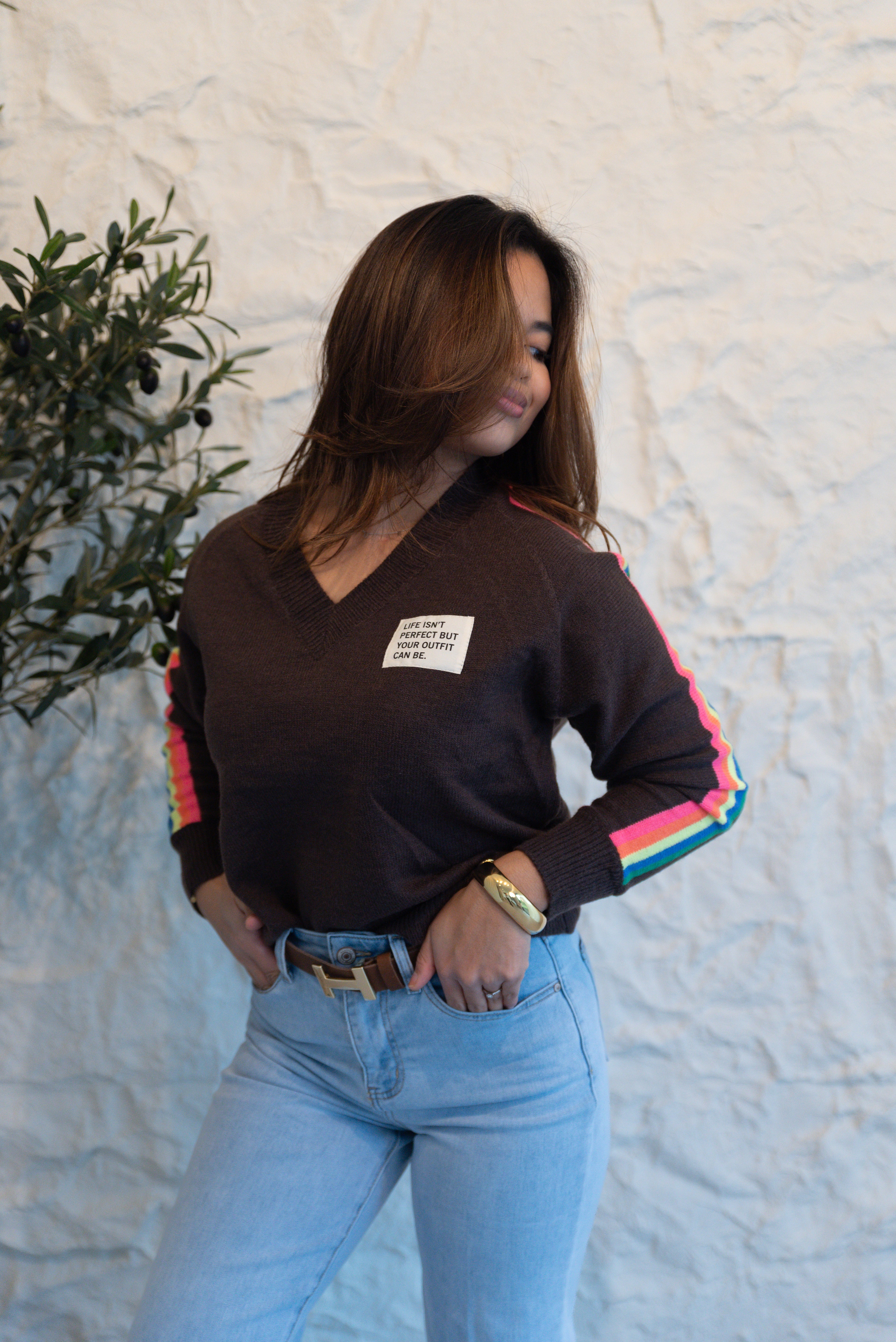 COCO RAINBOW SWEATER