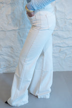 GASPARD JEANS WIDE NATURAL BEIGE