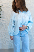 ELISA BLUE BLOUSES