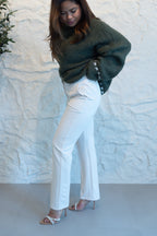 VANESSA CREME TROUSER