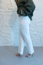 VANESSA CREME TROUSER