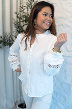 LAURA WHITE BLOUSE