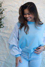 CHARLINE STRIPES BLOUSE