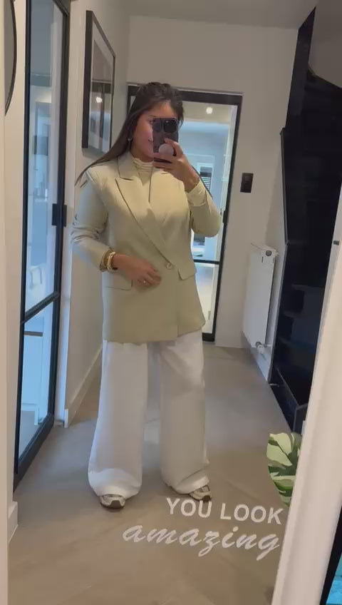 OVERSIZED BLAZER BEIGE
